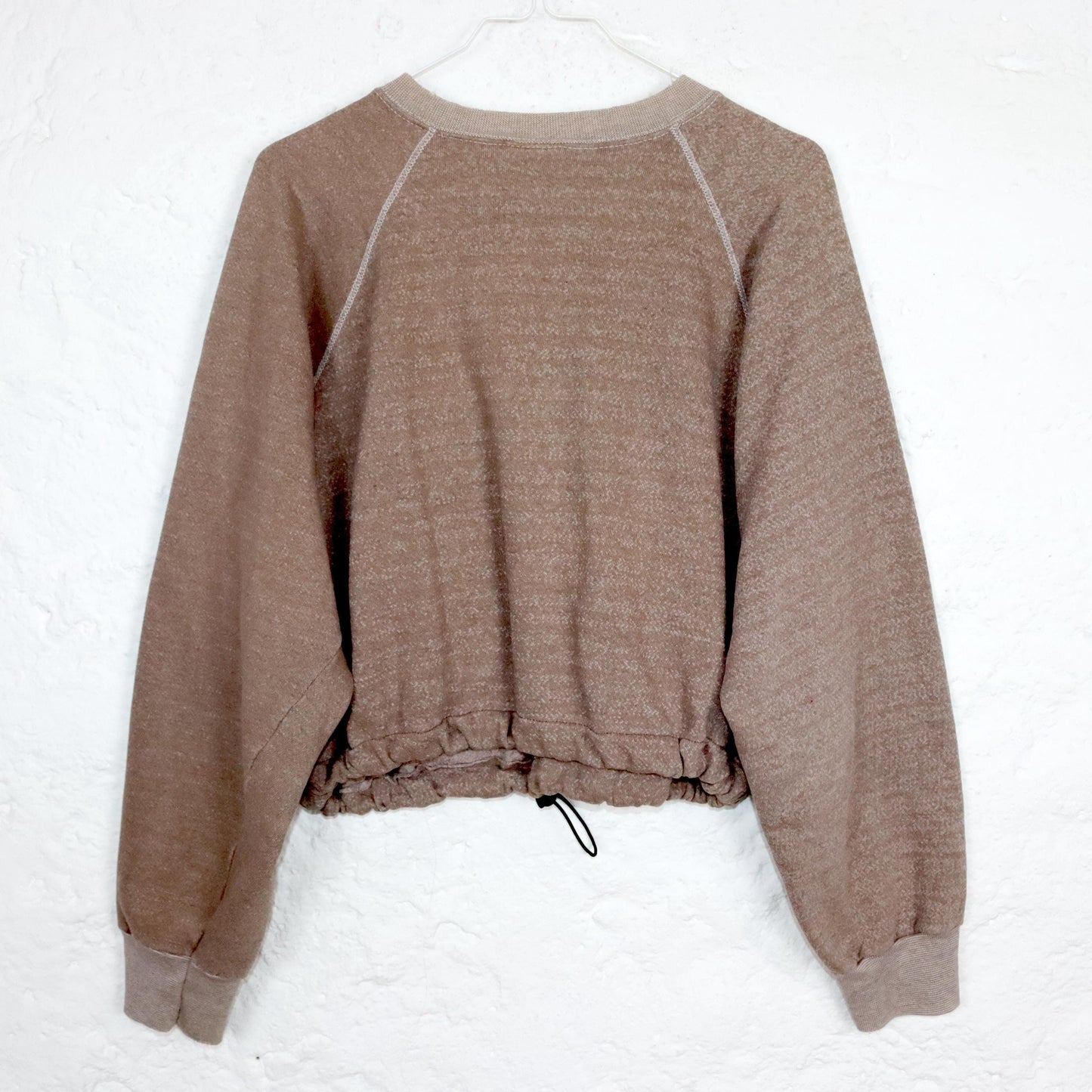 Vintage 80s 90s TULTEX sweatshirt crop top print XL