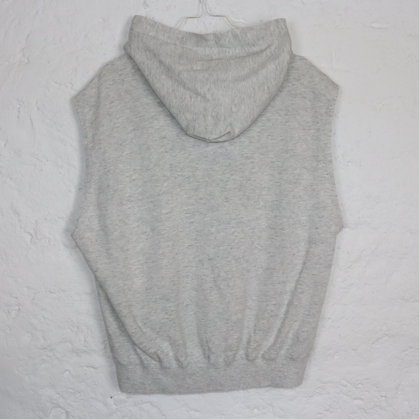 Vintage 80er 90er CHAMPION Weste Sweatjacke Hoodie grau Reißverschluss M