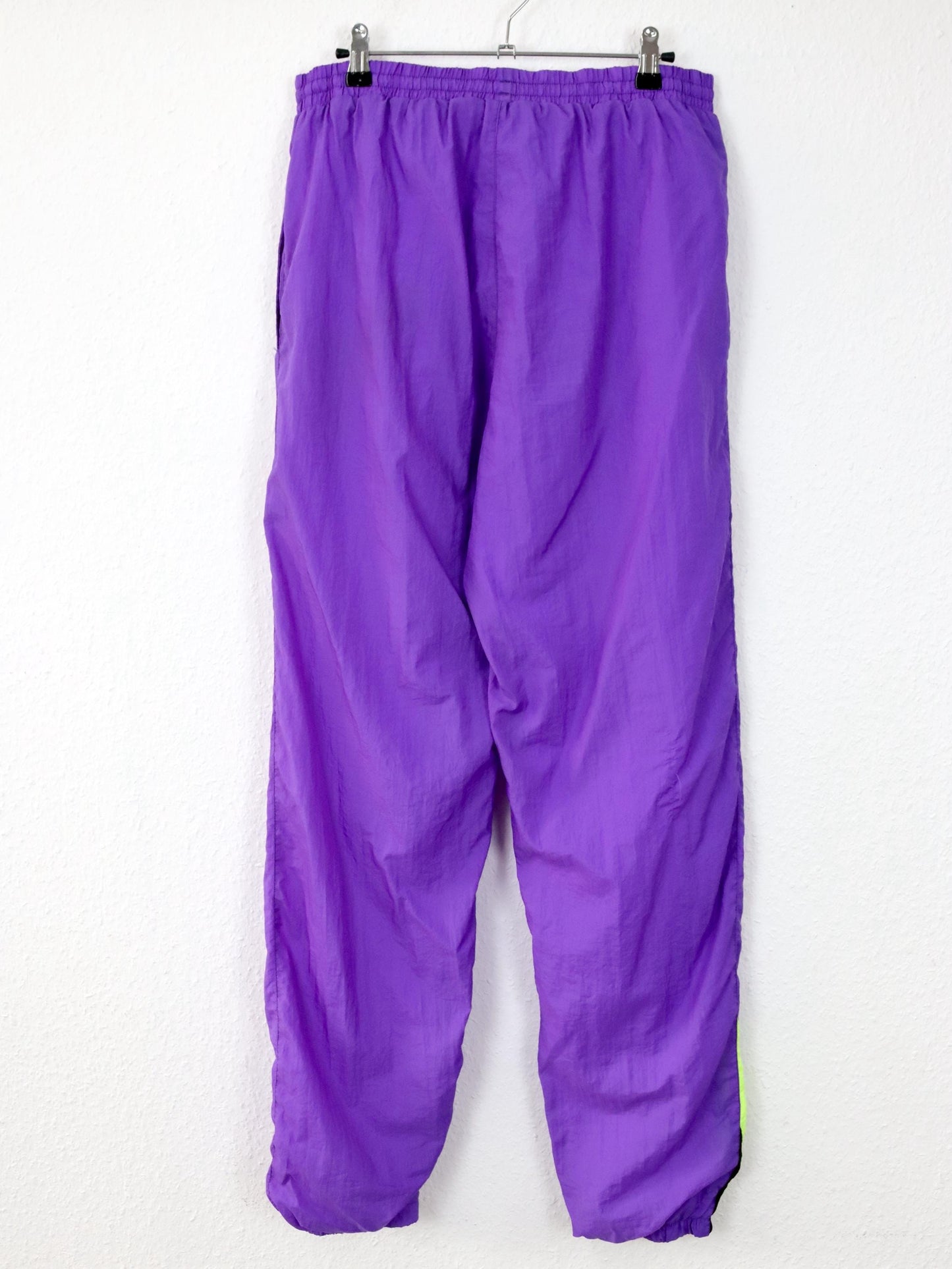 Vintage 80er 90er REEBOK Trainingshose Jogginghose doppellagig lila L