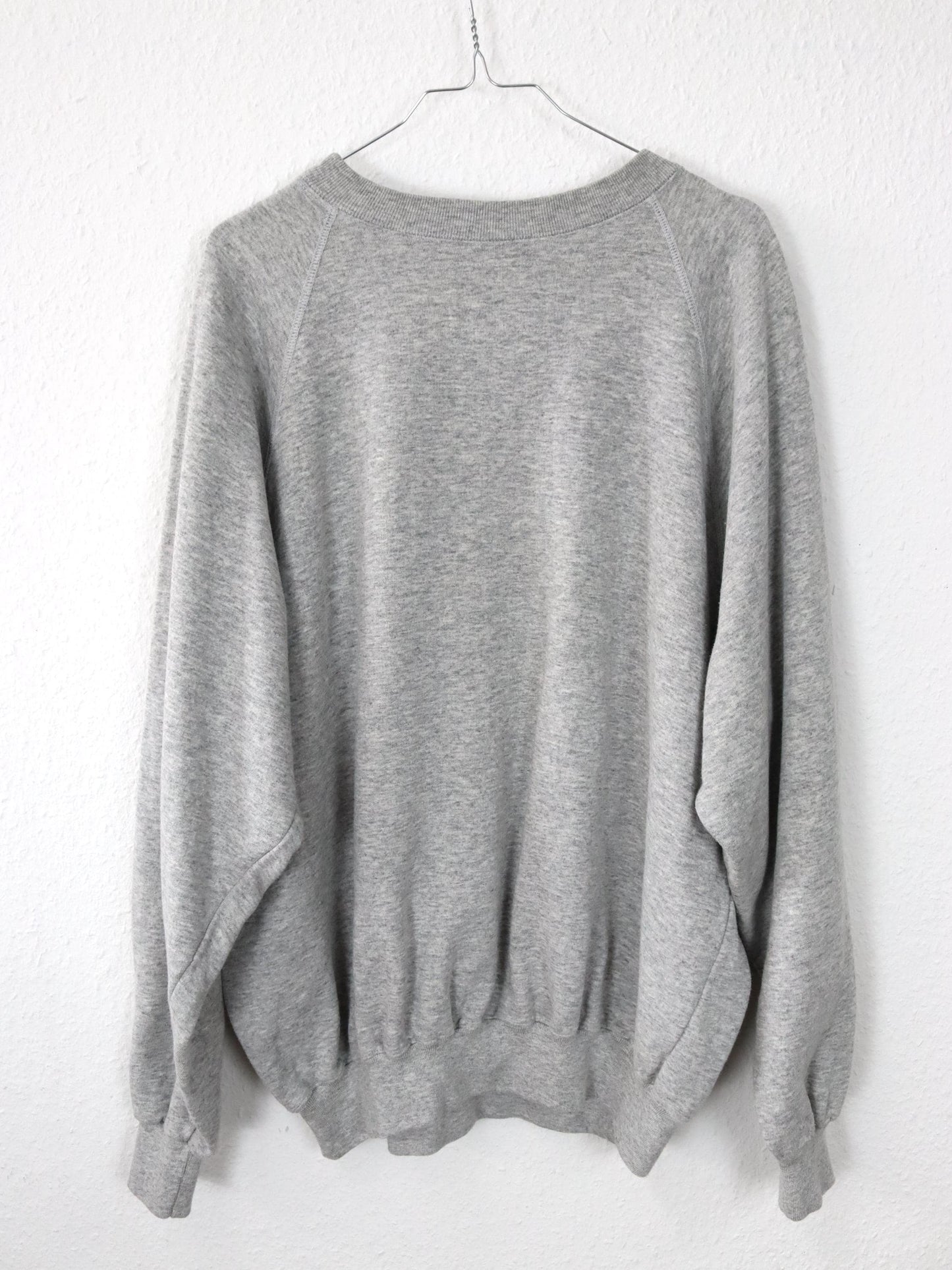 Vintage 80er 90er CHAMPION Sweatshirt Pullover grau Crew Neck XXL