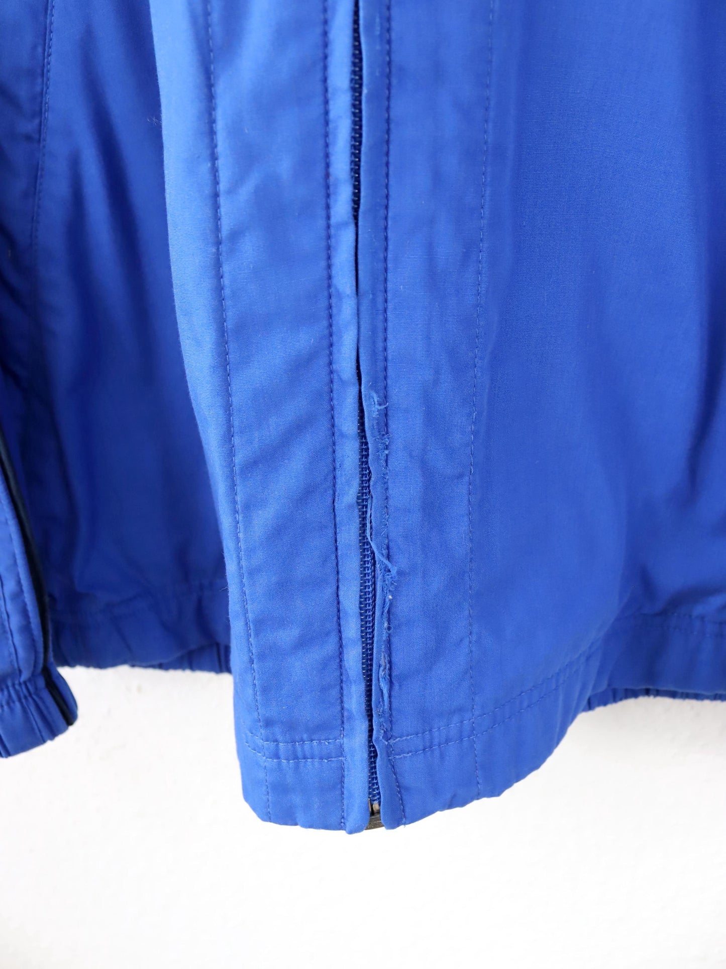 Vintage 80s 90s Y2k NIKE tracksuit jacket stand-up collar jacket double layer blue L