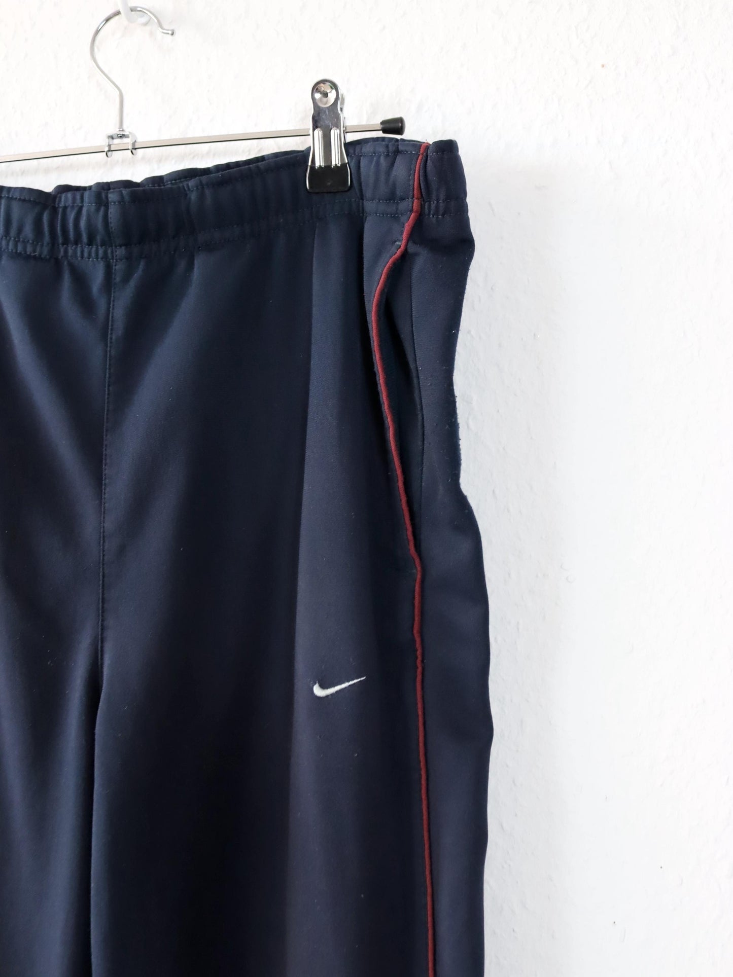 Vintage 80s 90s NIKE jogging pants training pants dark blue M