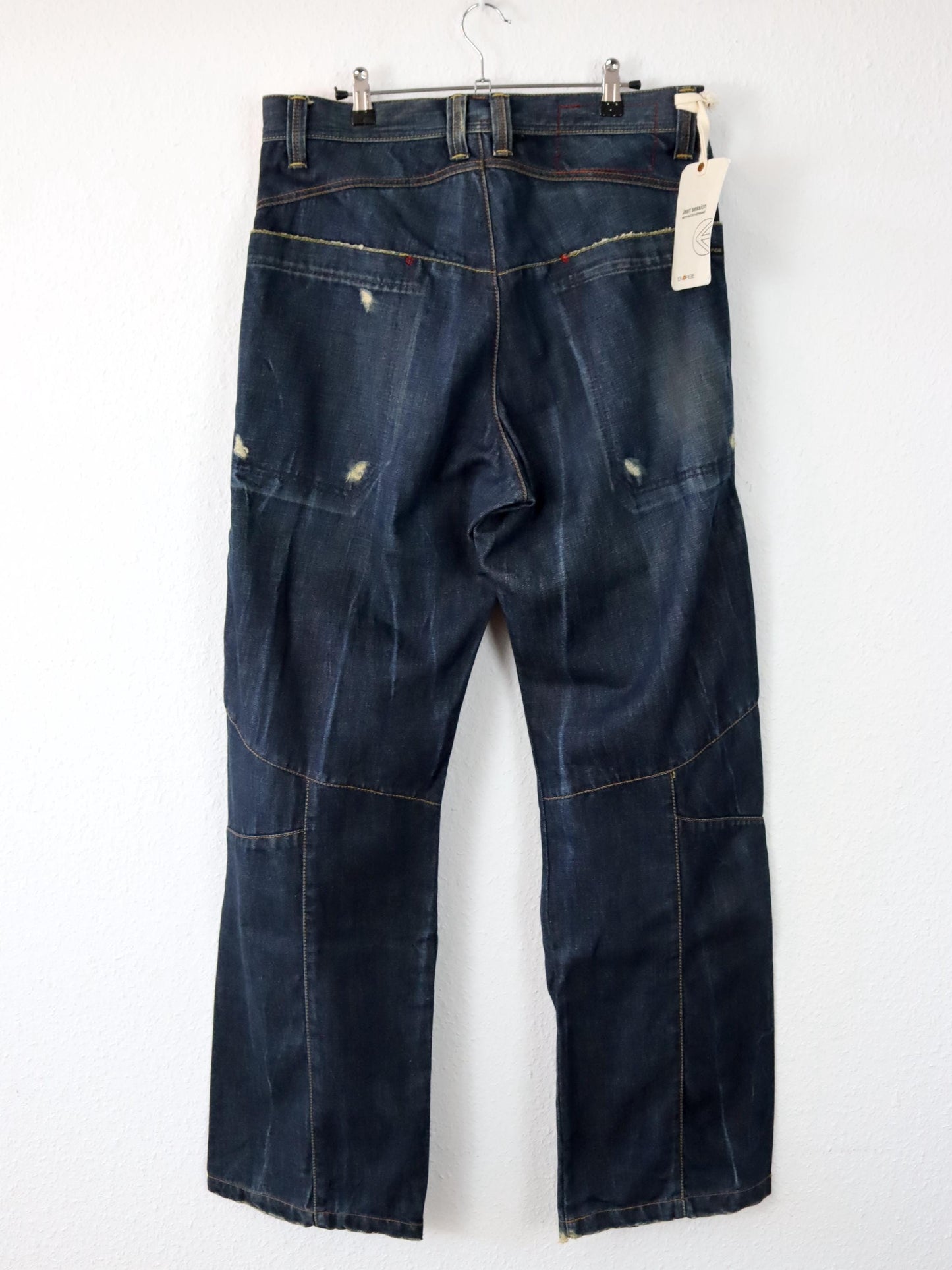Vintage 90s 00s Y2k ENERGIE F7 Baggy Pants Jeans Wide Leg Deadstock W33