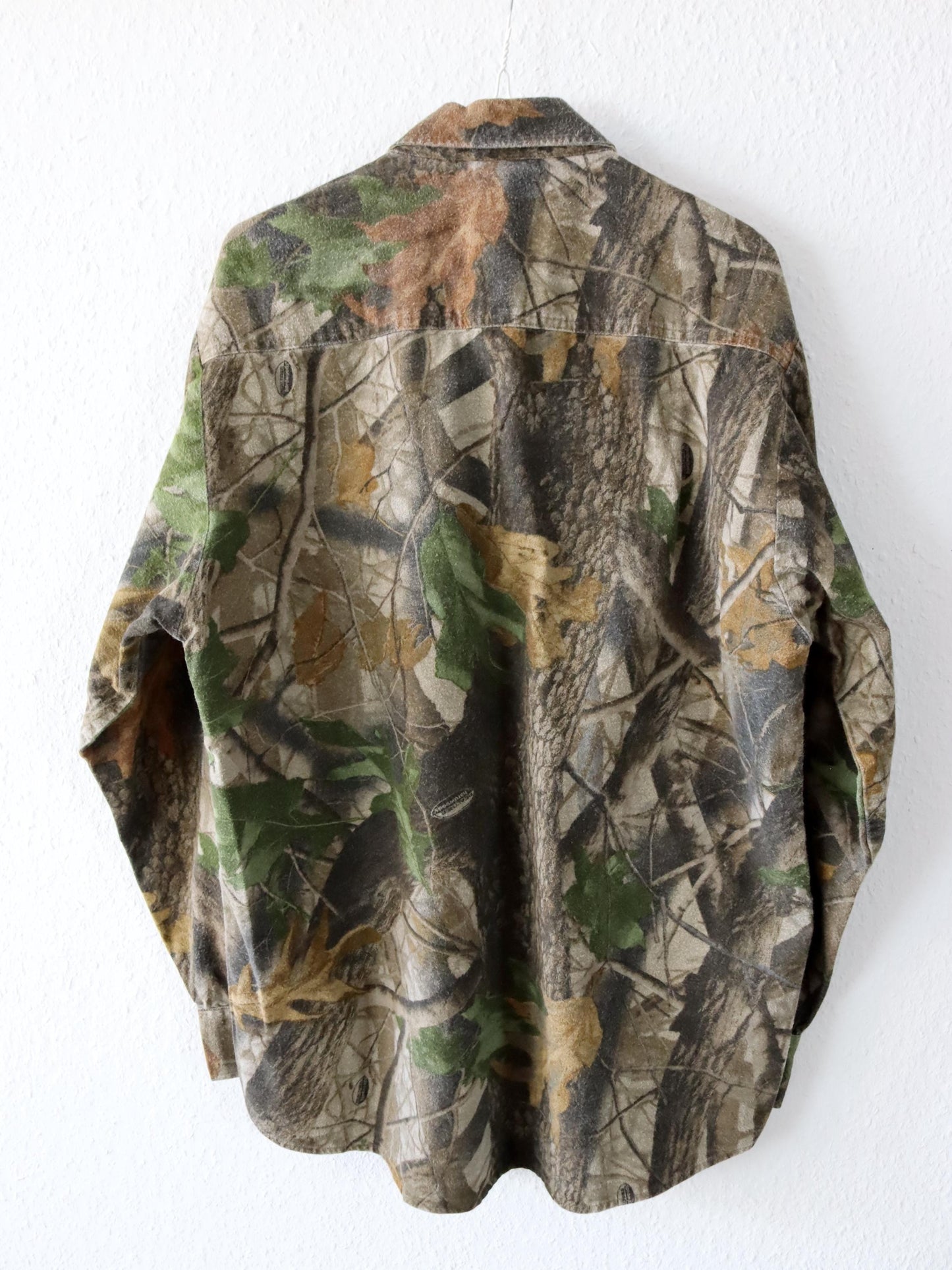 Vintage 80s 90s RANGER Realtree flannel shirt heavy cotton XL