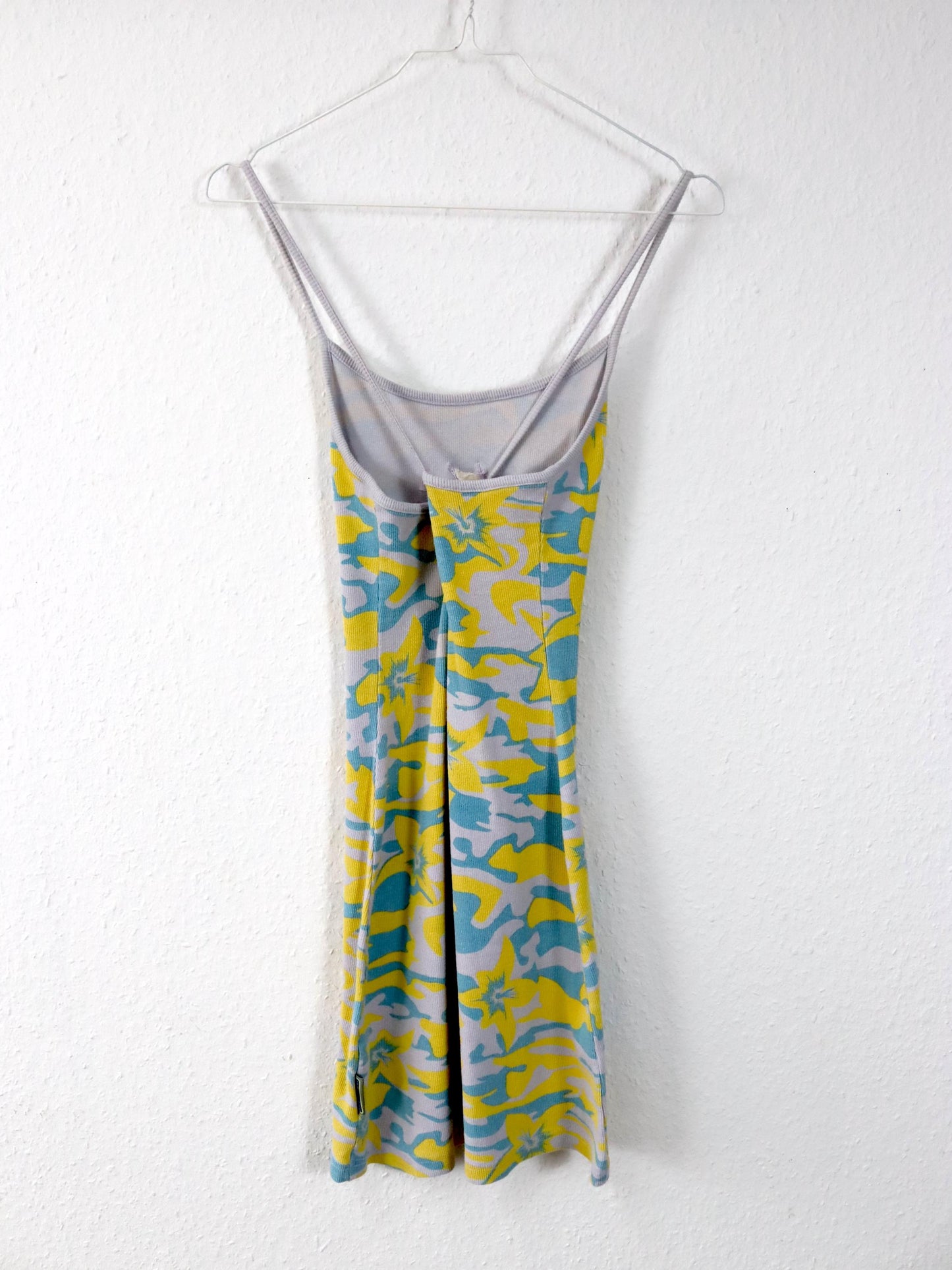 Vintage 80s 90s Y2k GOTCHA mini dress summer dress crazy pattern M
