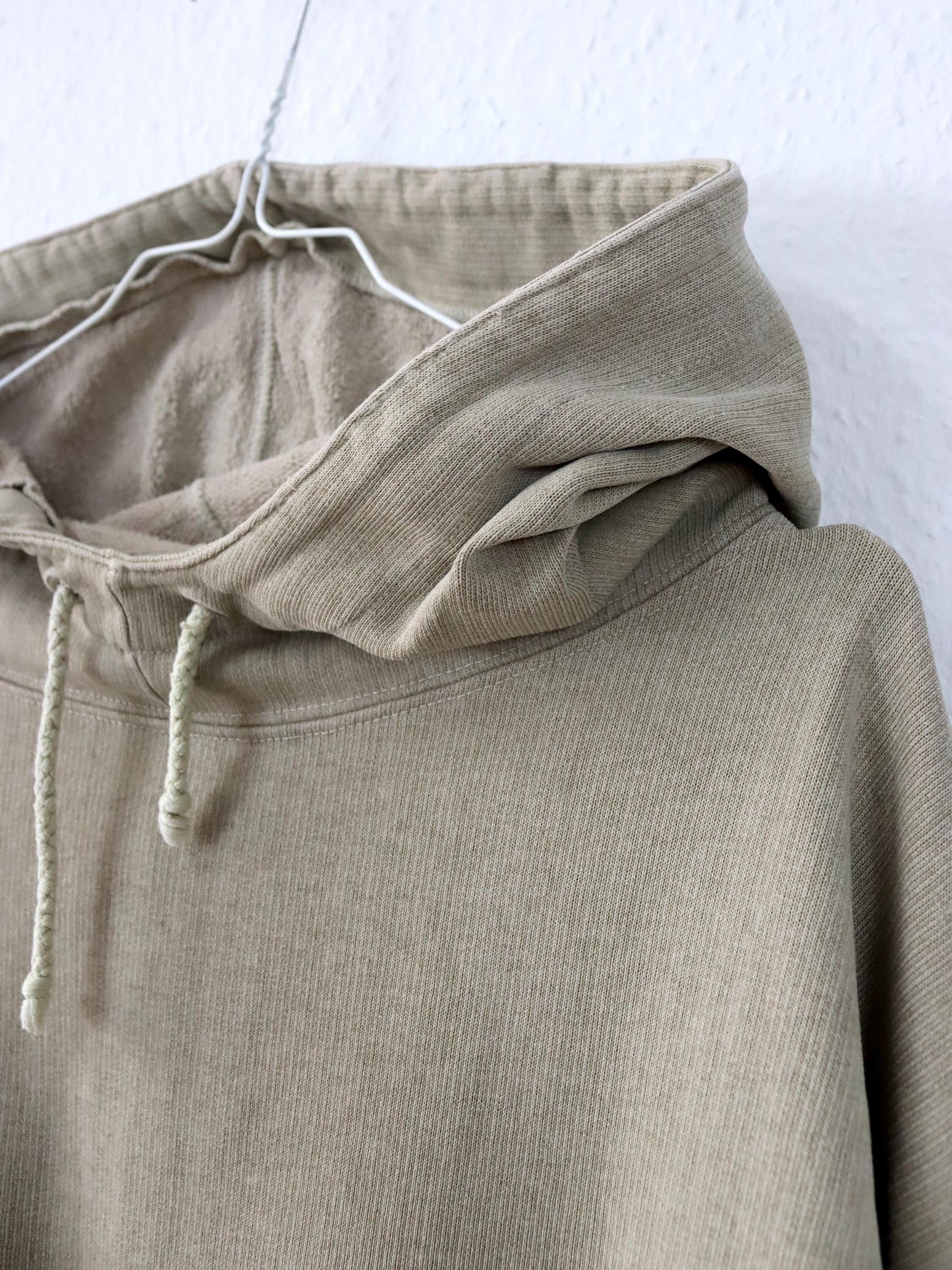 Vintage 80s 90s SKY&HI hoodie sweater beige print tribal XL