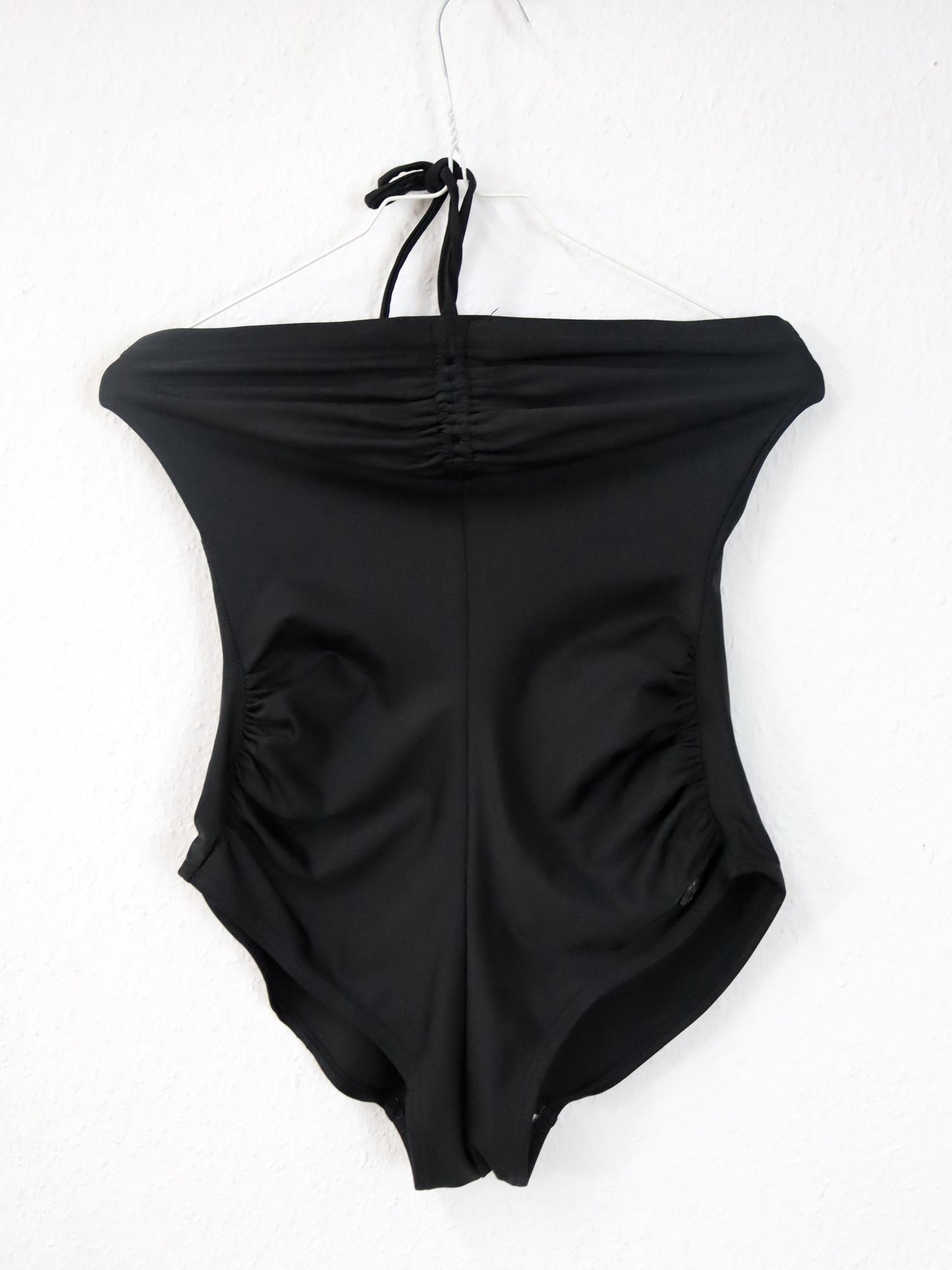 Vintage 80s 90s ROSEMARIE REID bodysuit bandeau black 38