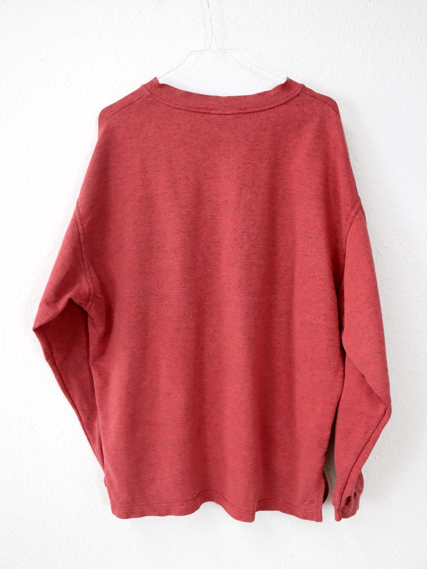 Vintage 80s 90s REEBOK BLACKTOP sweatshirt pullover print red M