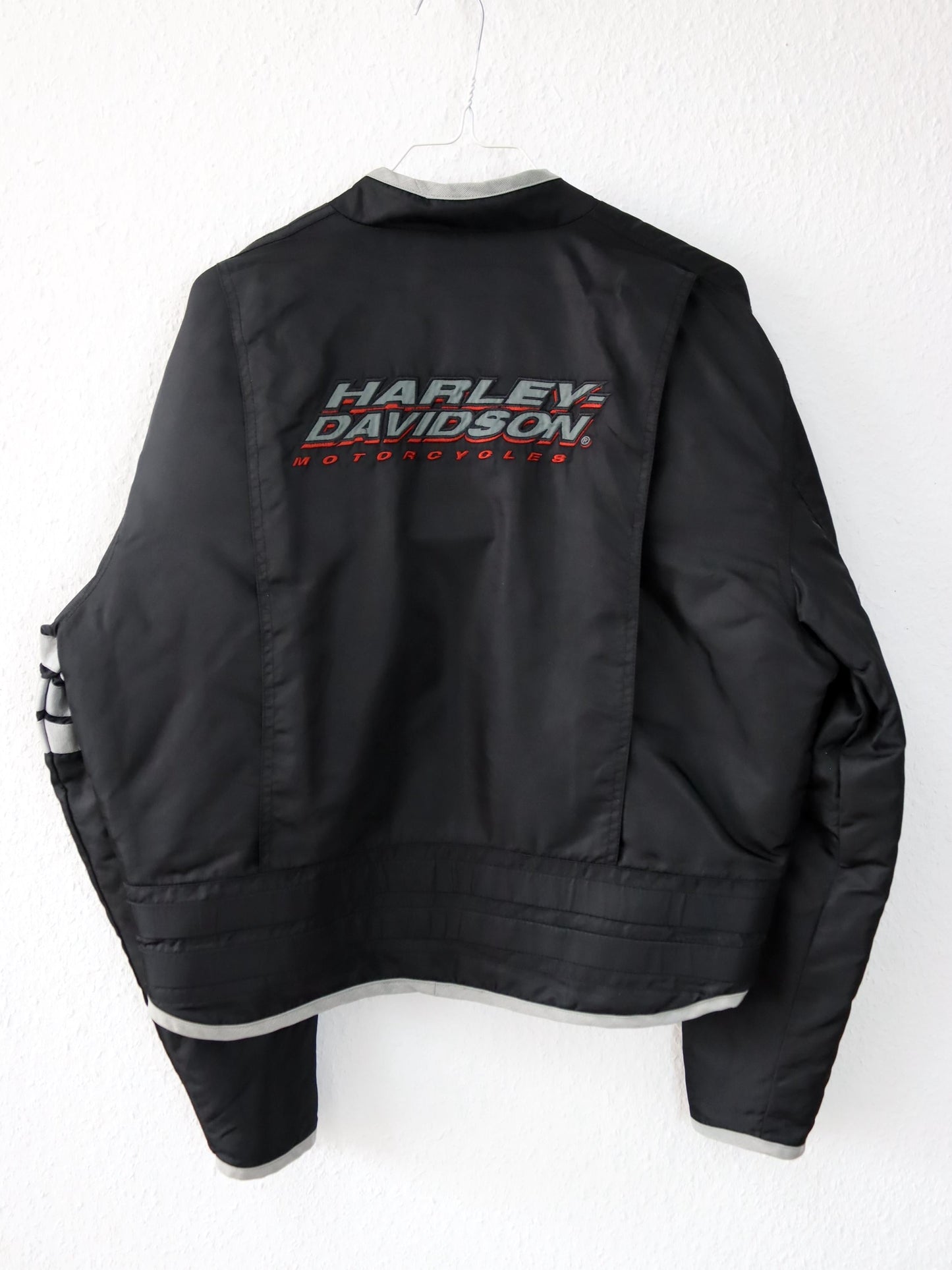 Vintage 90s 00s HARLEY DAVIDSON motorcycle jacket lightly lined M