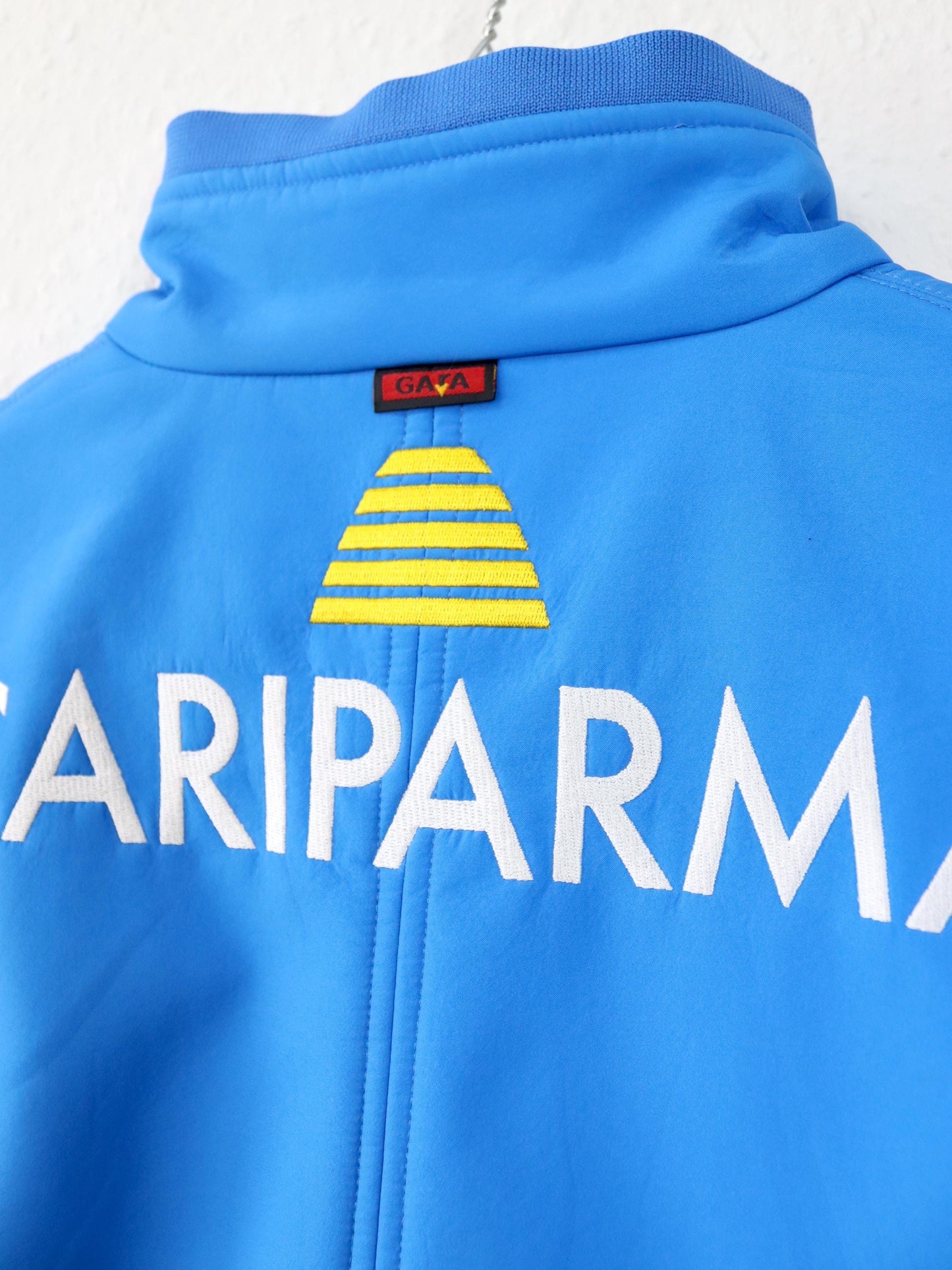 Vintage 90s 00s Y2k KAPPA softshell jacket stand-up collar patches Italy blue M