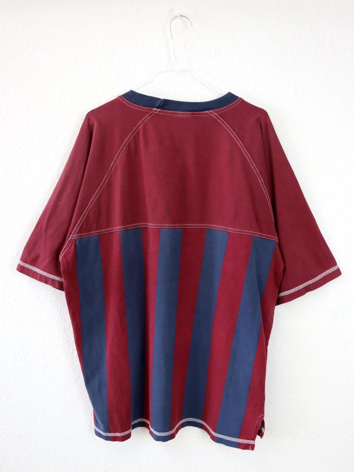Vintage 80s 90s PUMA T-Shirt short sleeve embroidery red blue white XL
