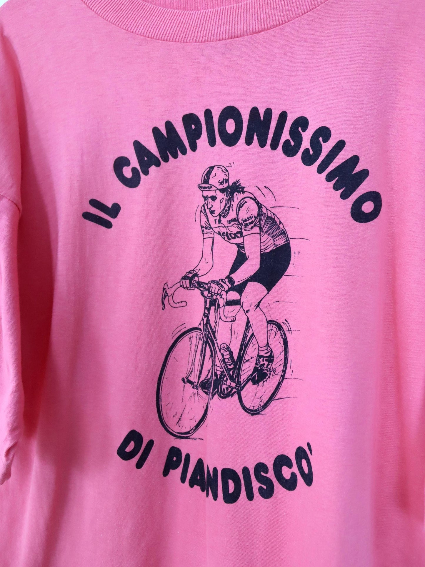 Vintage 80s 90s DOIT T-Shirt short sleeve single stitched print Bike Italy L