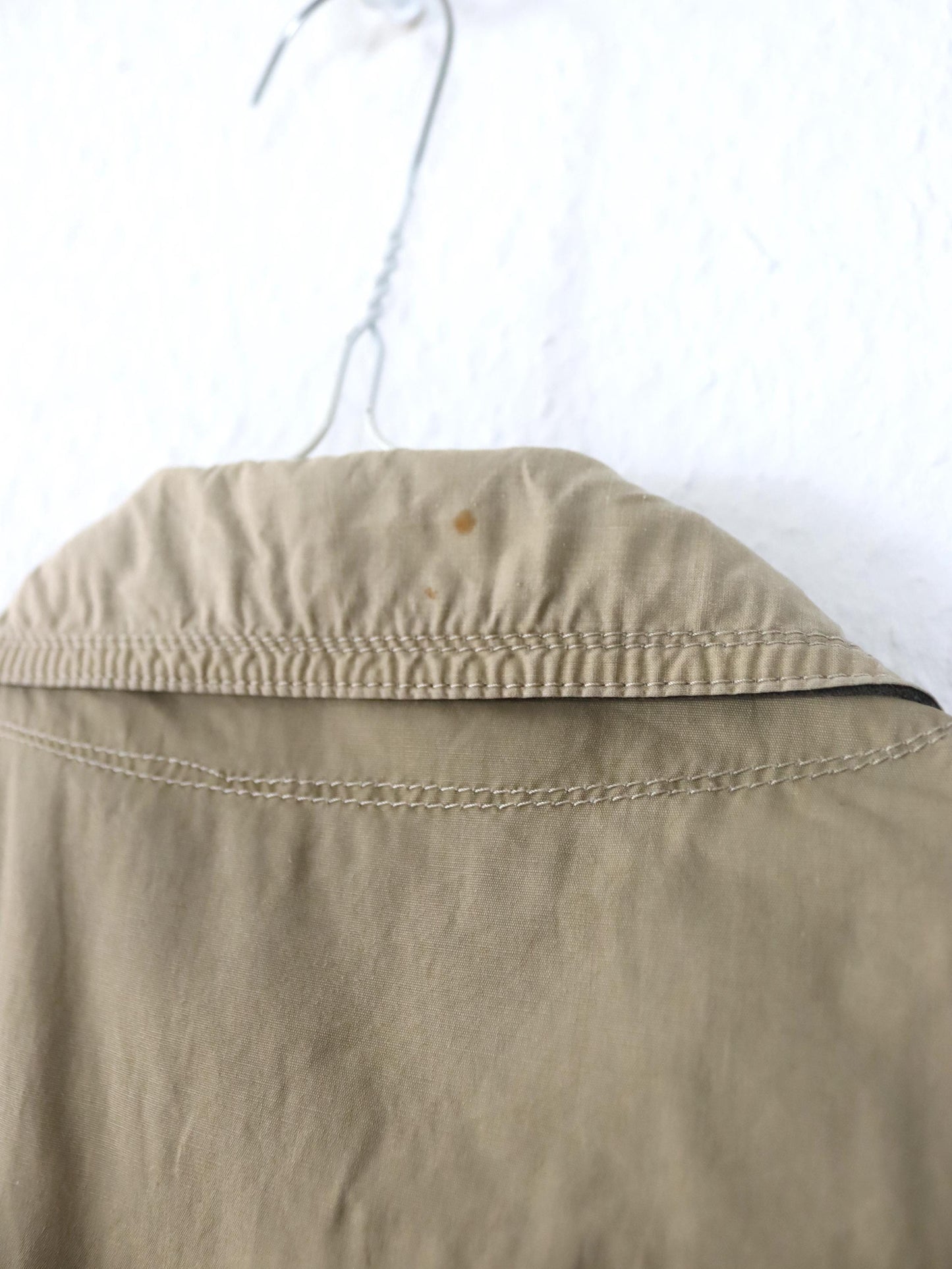 Vintage 80er 90er AIRFIELD Weste Cargoweste beige rot grau M