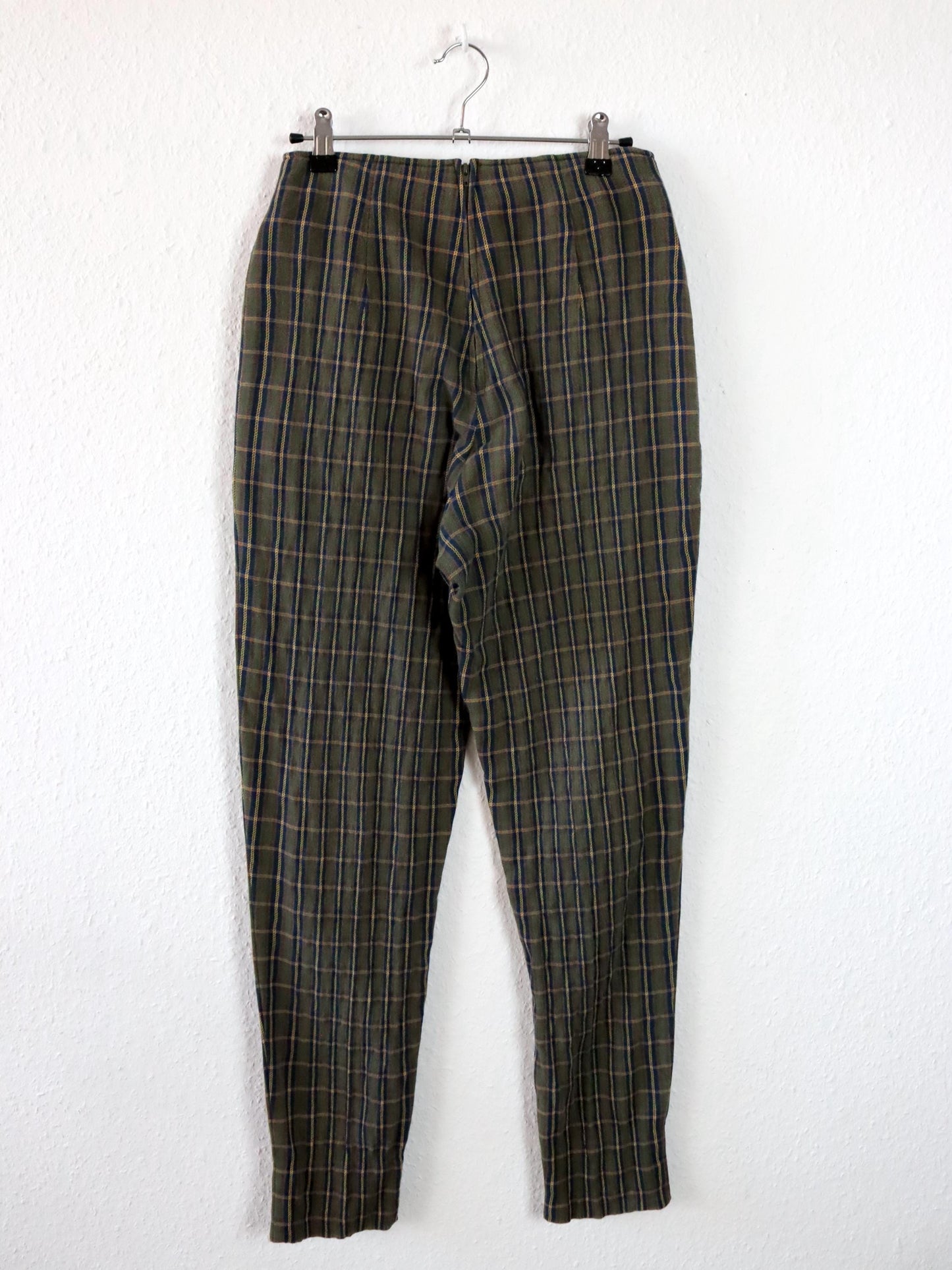 Vintage 80er 90er STEFANEL Steghose high waist Hose kariert 38