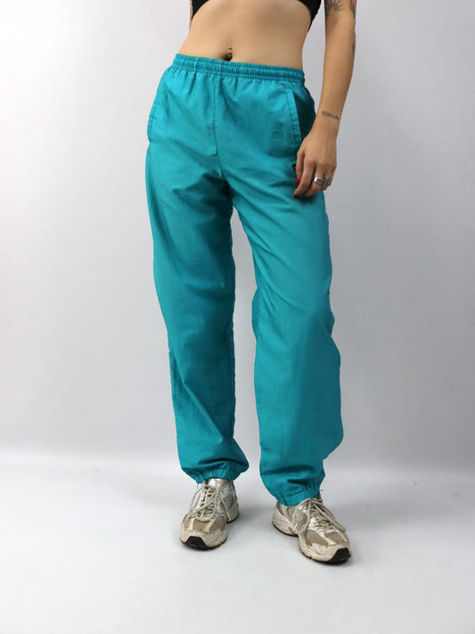 Vintage 80er 90er AUSTRALIAN Jogginghose Trainingshose türkis 50 L