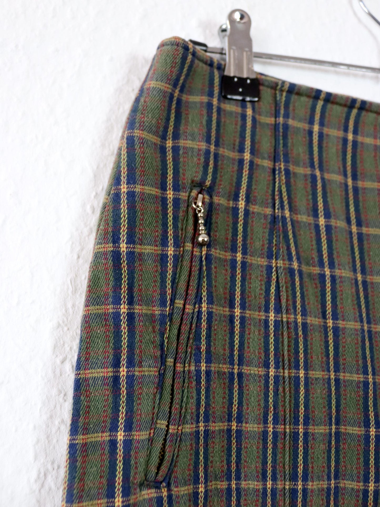 Vintage 80er 90er STEFANEL Steghose high waist Hose kariert 38