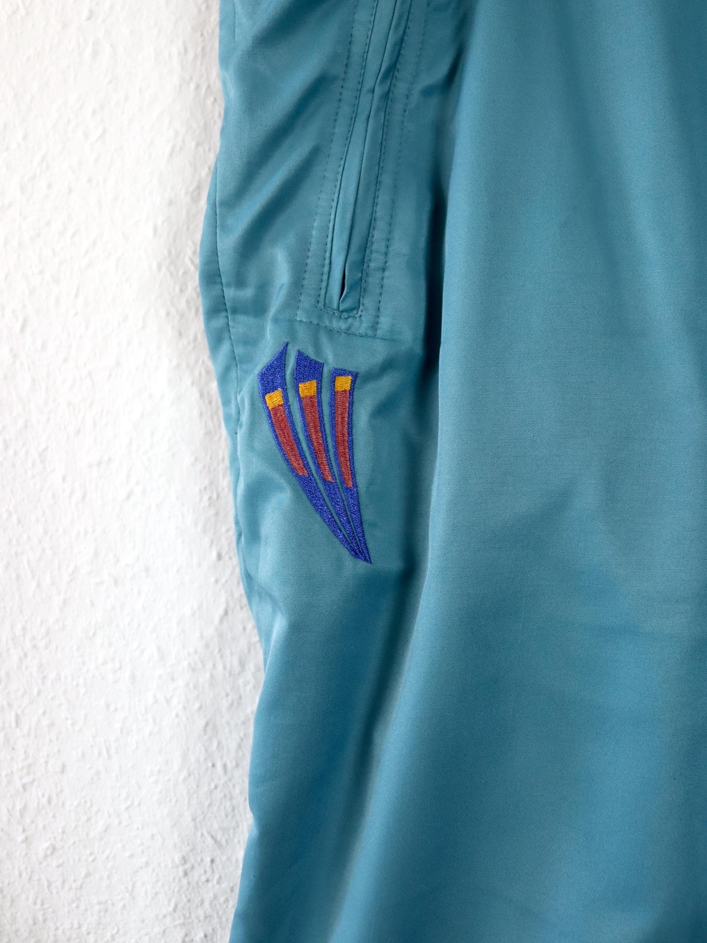 Vintage 80er 90er ADIDAS Trainingshose doppellagig blau 54 XL