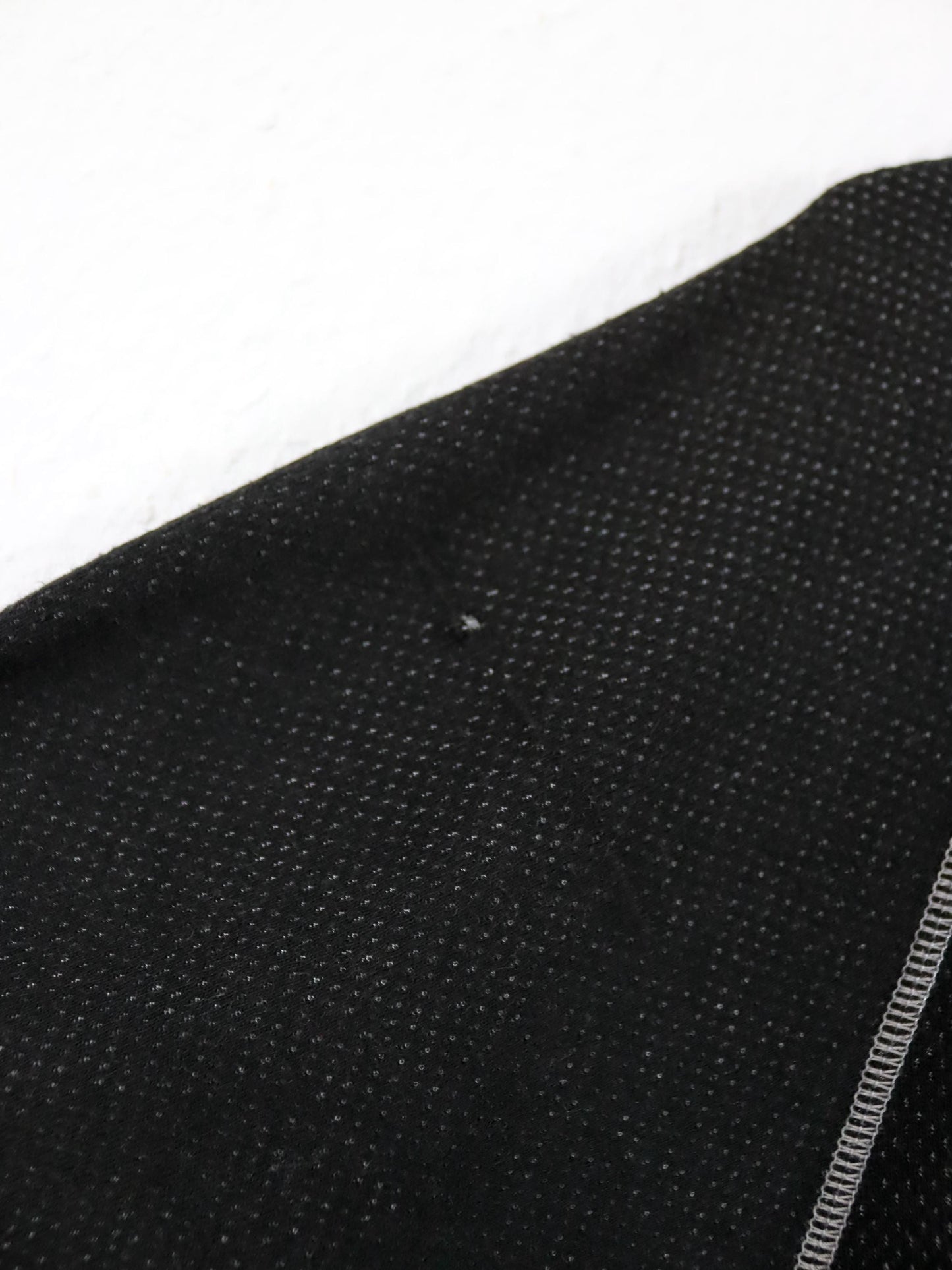 Vintage 80er 90er ADIDAS Poloshirt kurzarm schwarz grau D5 S/M