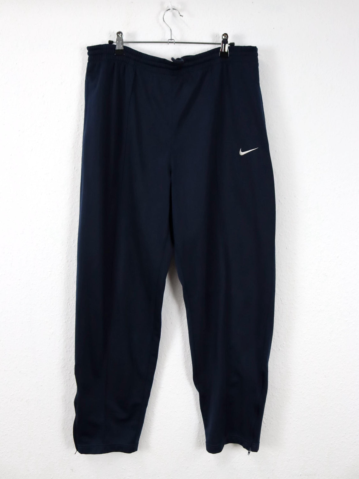 Vintage 80s 90s NIKE Tracksuit Bottoms Jogging Bottoms dark blue M/L