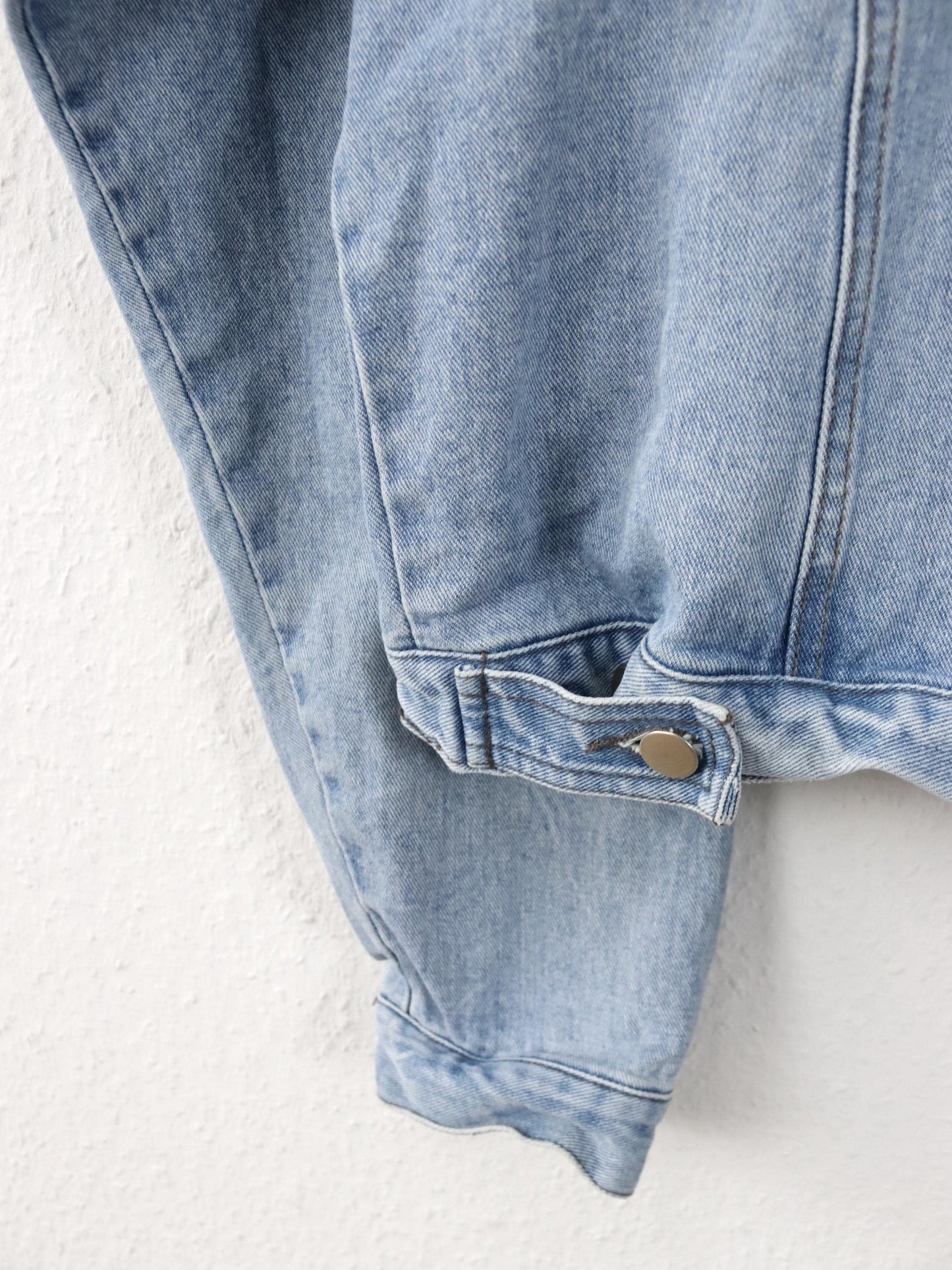 Vintage 80er 90er GIANA FEROTI Jeansjacke Jacke hellblau Denim XL
