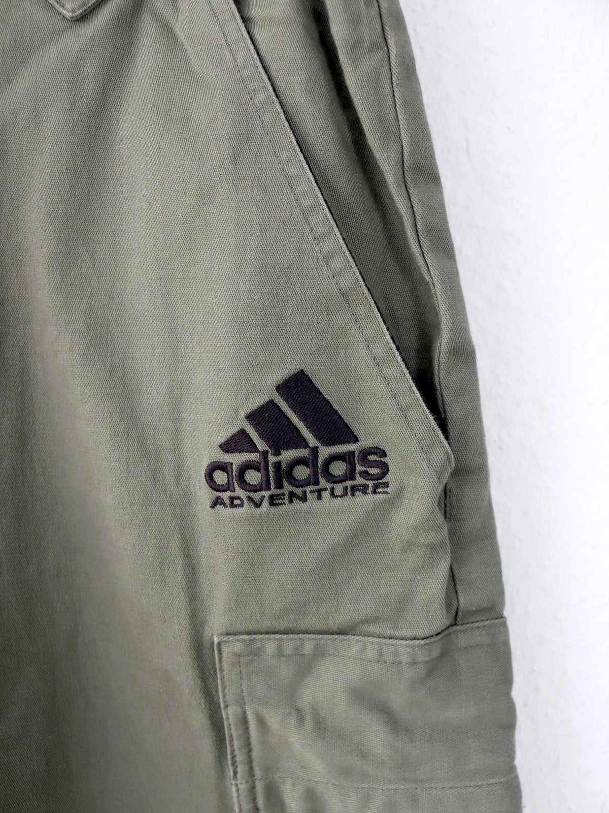 Vintage 90er 00er ADIDAS Adventure Cargopants Shorts kurze Hose Khaki M