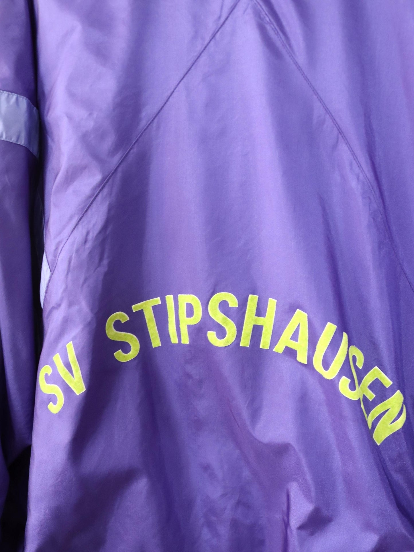 Vintage 80er 90er ADIDAS Trainingsjacke Jacke Stehkragen lila D6 M