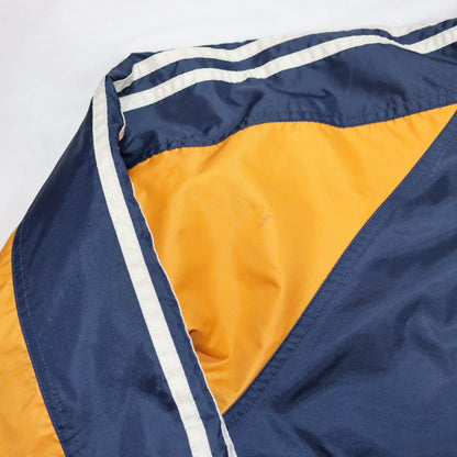 Vintage rain jacket lightly lined yellow dark blue Gore-Tex ADIDAS 164 S