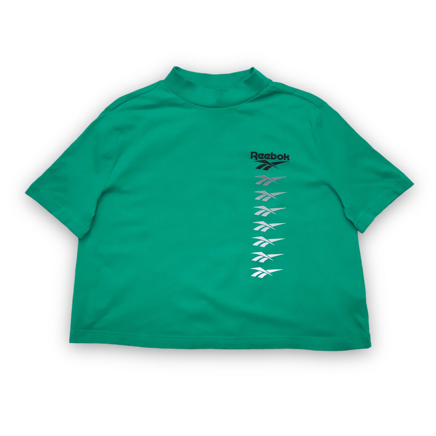 Vintage crop t-shirt green REEBOK Classics M