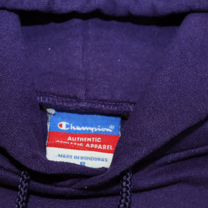 Vintage Hoodie Pullover Lila Kean University 1855 CHAMPION S