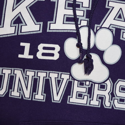Vintage Hoodie Pullover Lila Kean University 1855 CHAMPION S