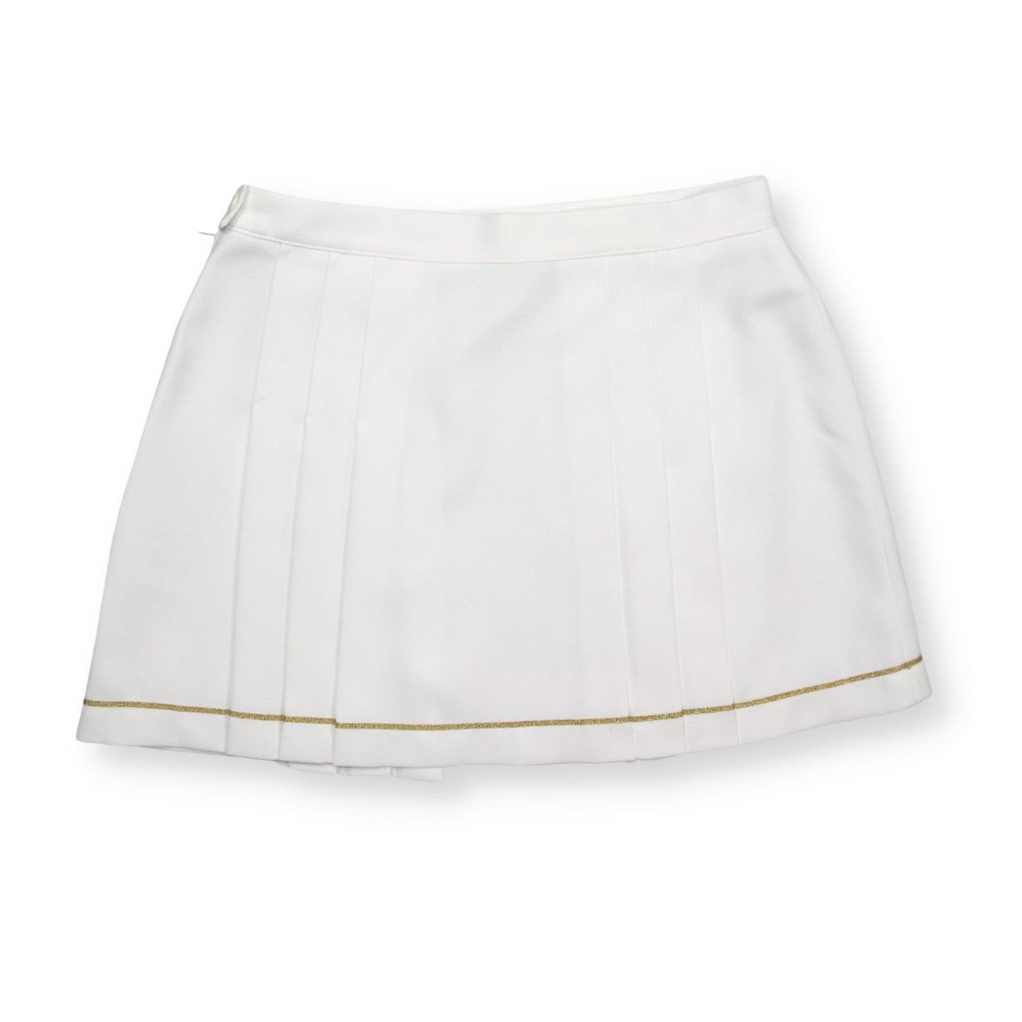 Vintage tennis skirt skirt white gold ELLESSE S