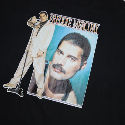 Vintage t-shirt FREDDIE MERCURY print short-sleeved L
