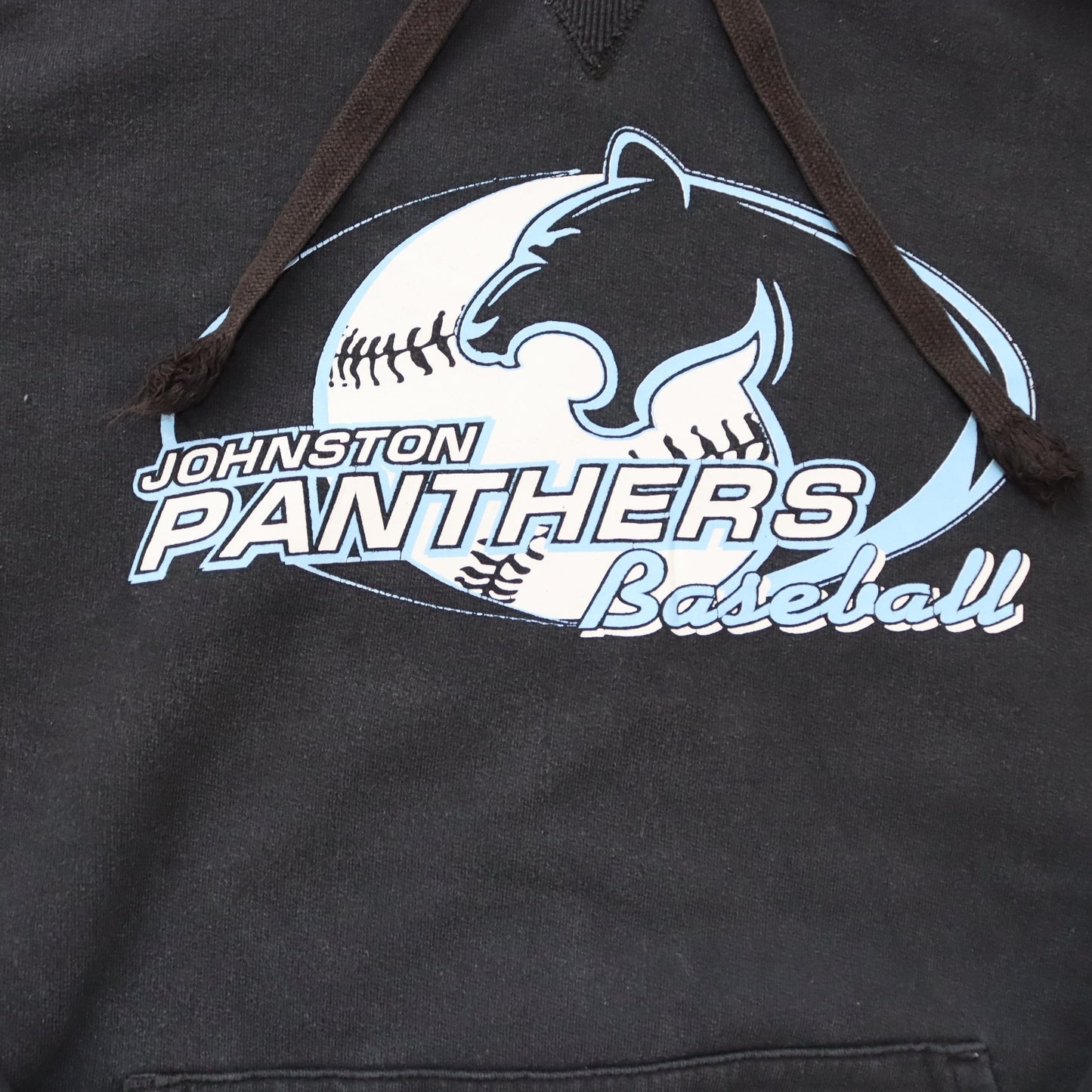 Vintage Hoodie Pullover Johnston Panthers Baseball CHAMPION L