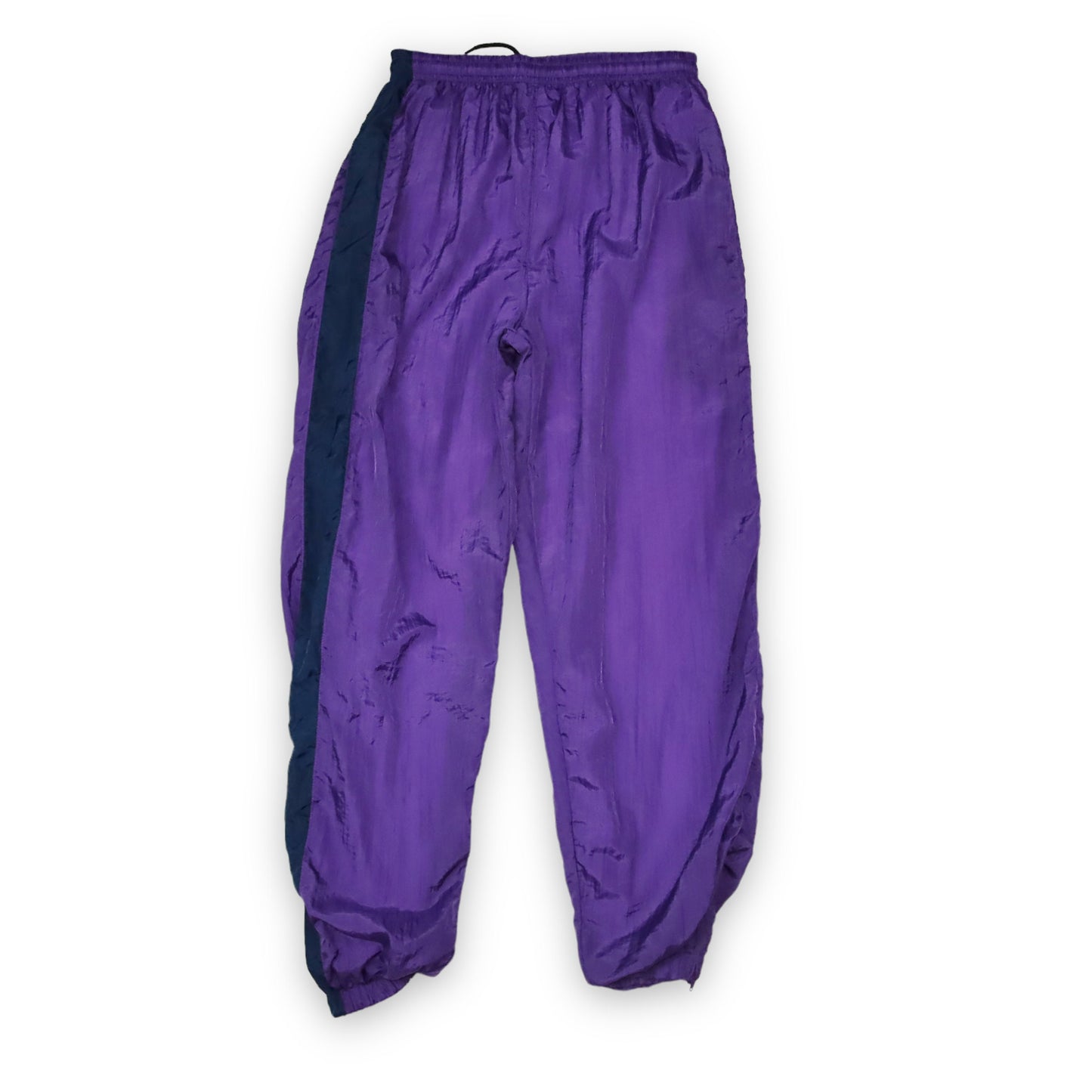 Vintage sweatpants track pants purple L