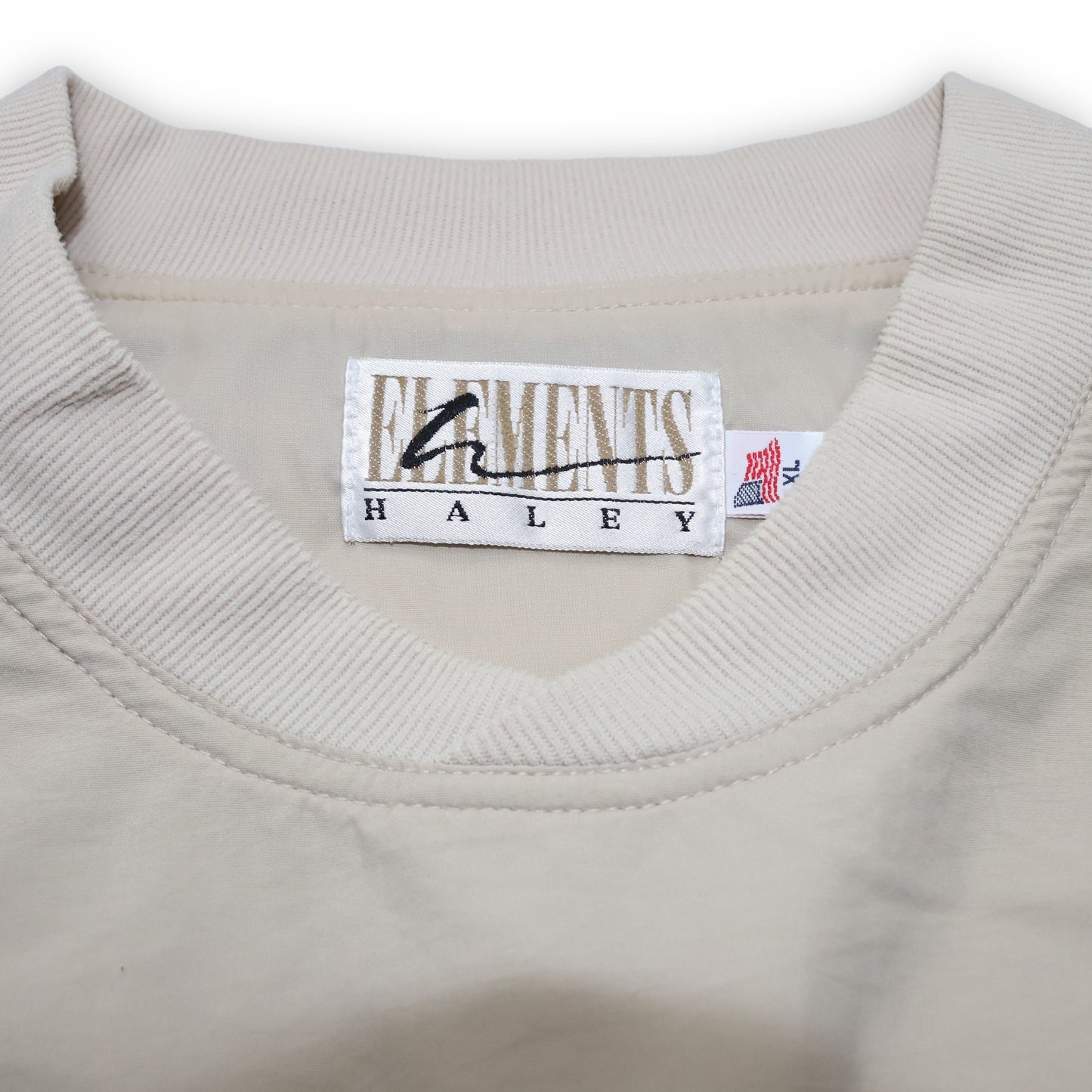 Vintage Windbreaker V-Neck Bardmoor Golf Club ELEMENT Haley XL