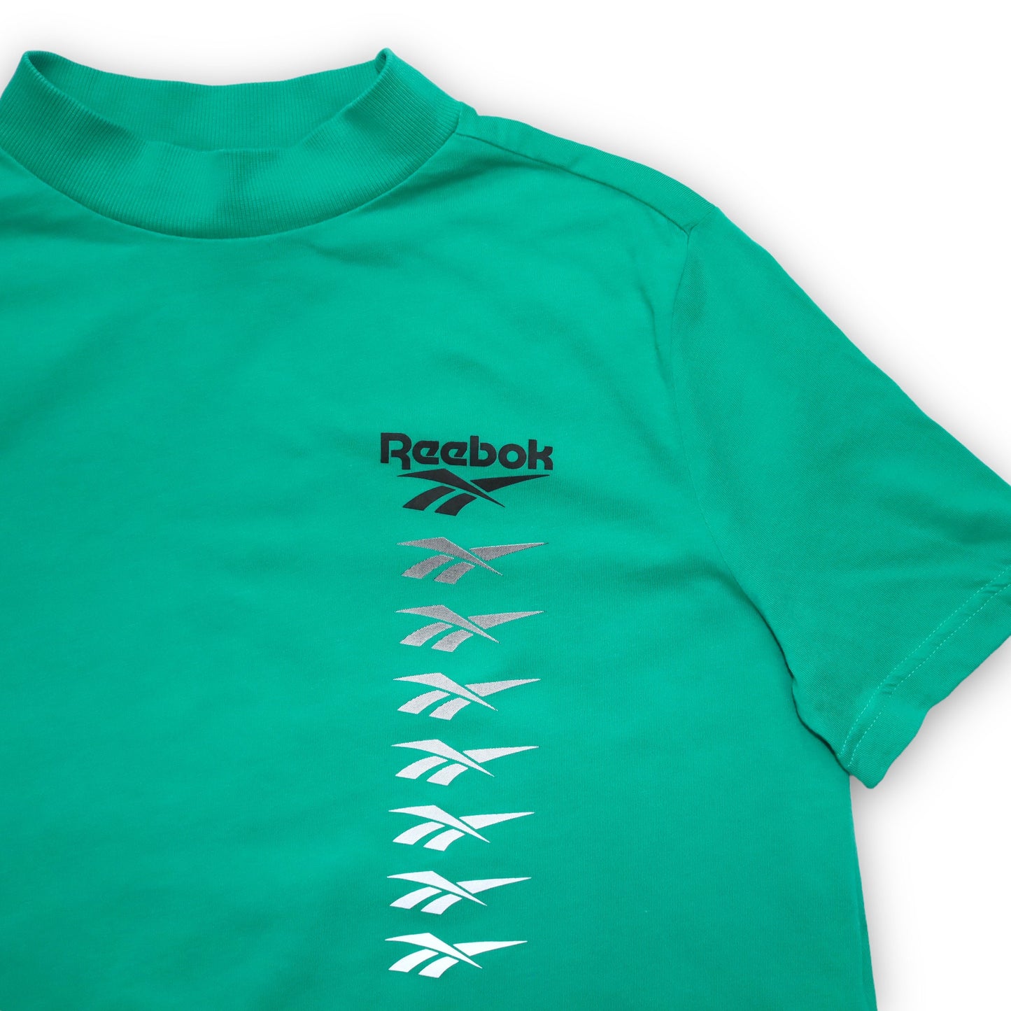 Vintage crop t-shirt green REEBOK Classics M