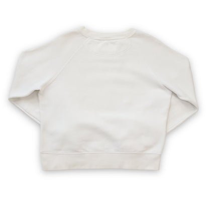 Vintage Sweatshirt Pullover weiß RUSSELL ATHLETIC M