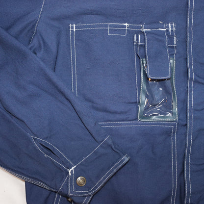 Vintage workwear used look jacket work jacket blue BLAKLÄDER L