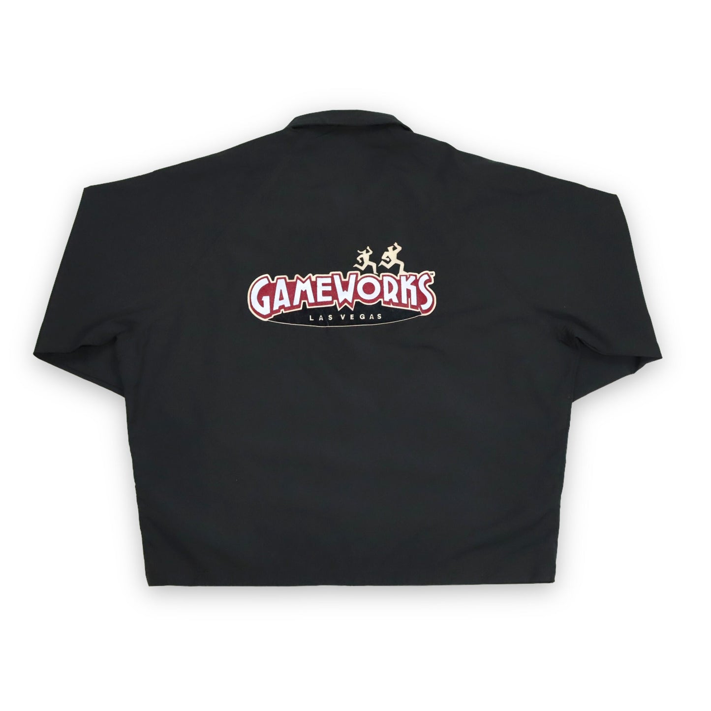 Vintage thin jacket black GAMEWORK Las Vegas M