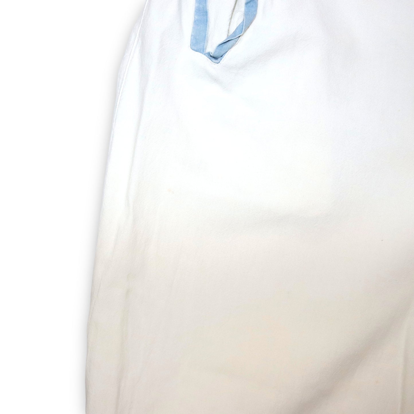 Vintage sweatpants thin trousers white blue HIGHLY CIVILIISED XL