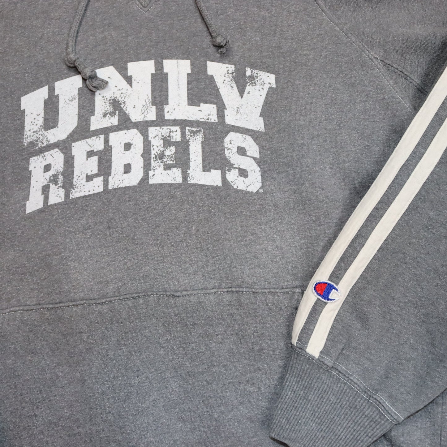 Vintage Hoodie Pullover Unlv Rebels grau CHAMPION S