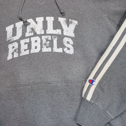 Vintage Hoodie Pullover Unlv Rebels grau CHAMPION S