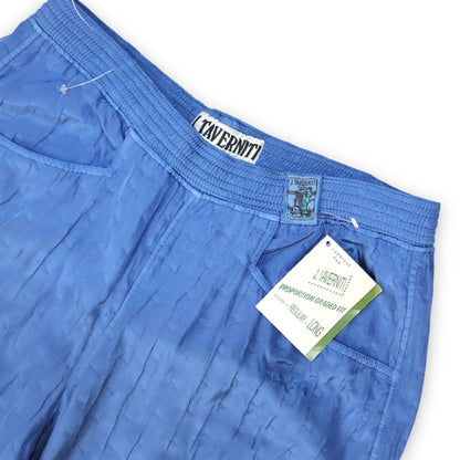 Vintage Jogginghose Trainingshose blau Struktur Deadstock J.TAVERNITI 38