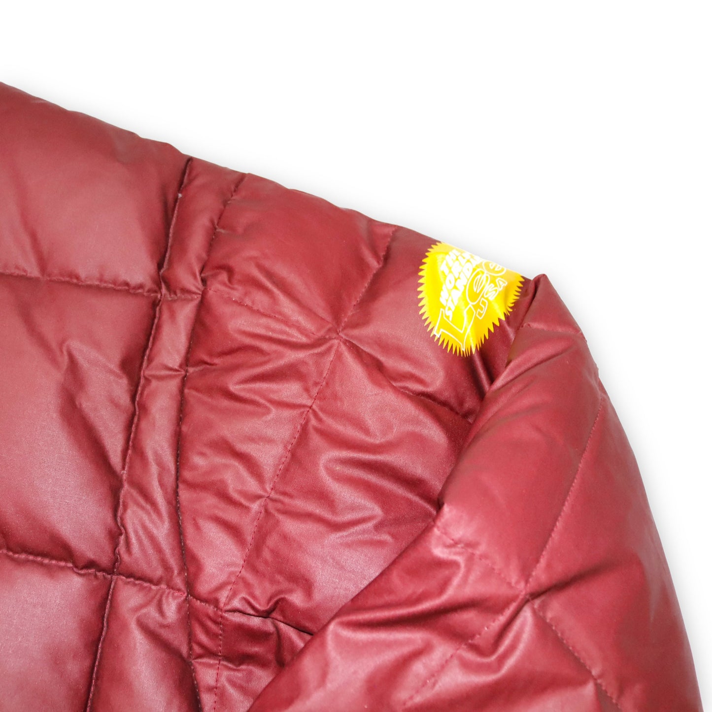 Vintage LEE puffer jacket down red Deadstock S