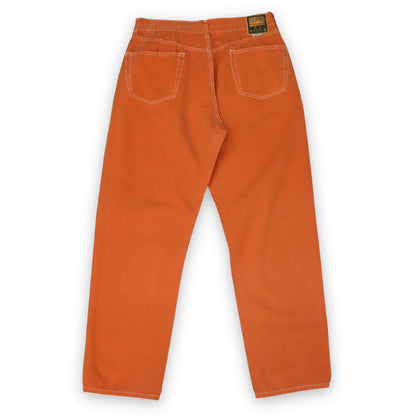 Vintage pants baggy orange deadstock SOVIET W34