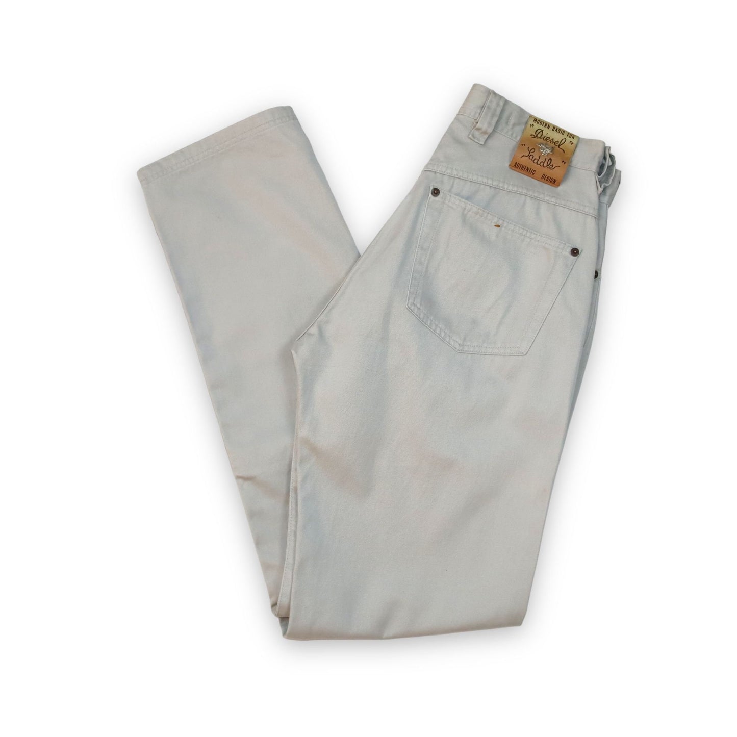 Vintage Jeans Hose Baggy hellgrau Deadstock DIESEL W30