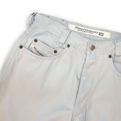 Vintage Jeans Hose Baggy hellgrau Deadstock DIESEL W30