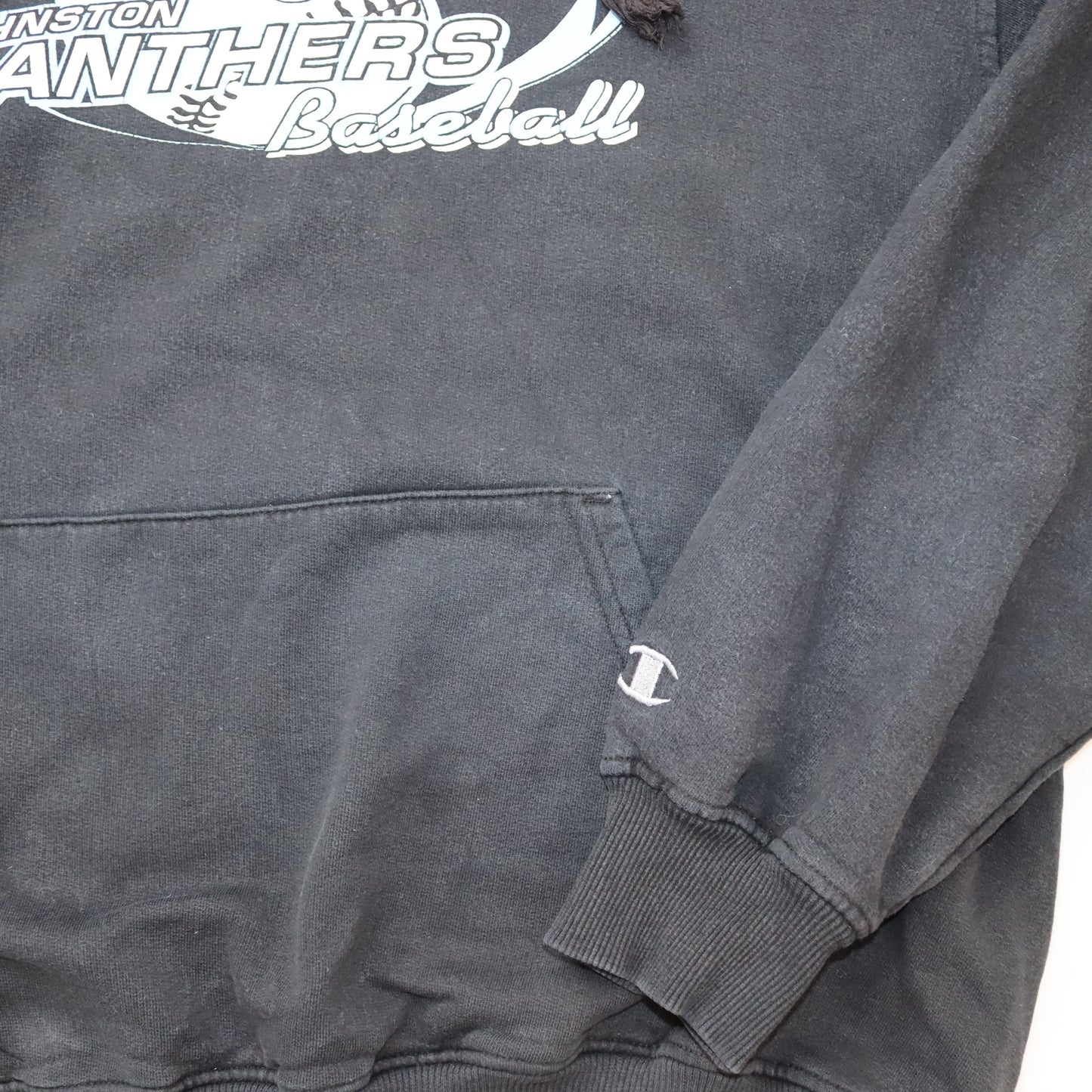 Vintage Hoodie Pullover Johnston Panthers Baseball CHAMPION L