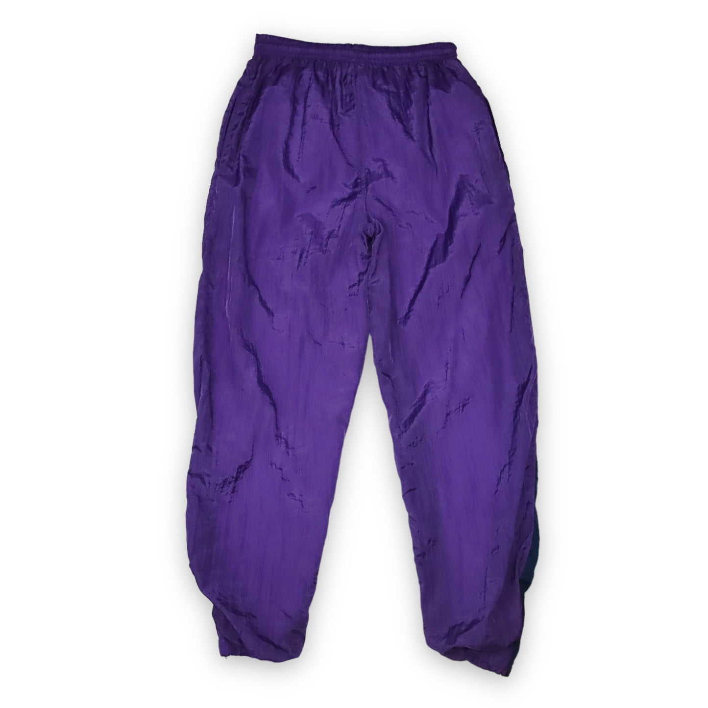 Vintage sweatpants track pants purple L
