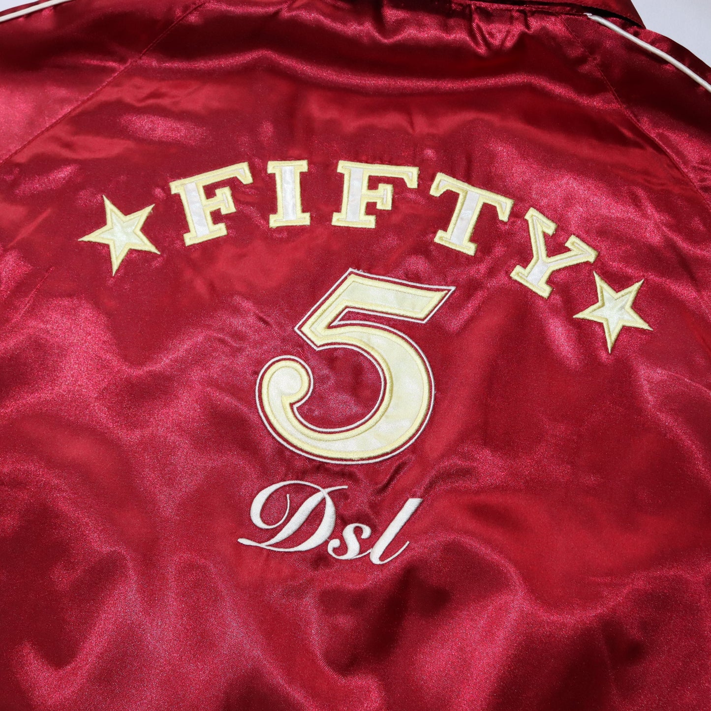Vintage Y2K jacket gloss red deadstock 55DSL DIESEL M/L
